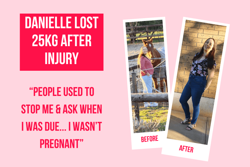 Danielle Lost 25kg on The Lady Shake!