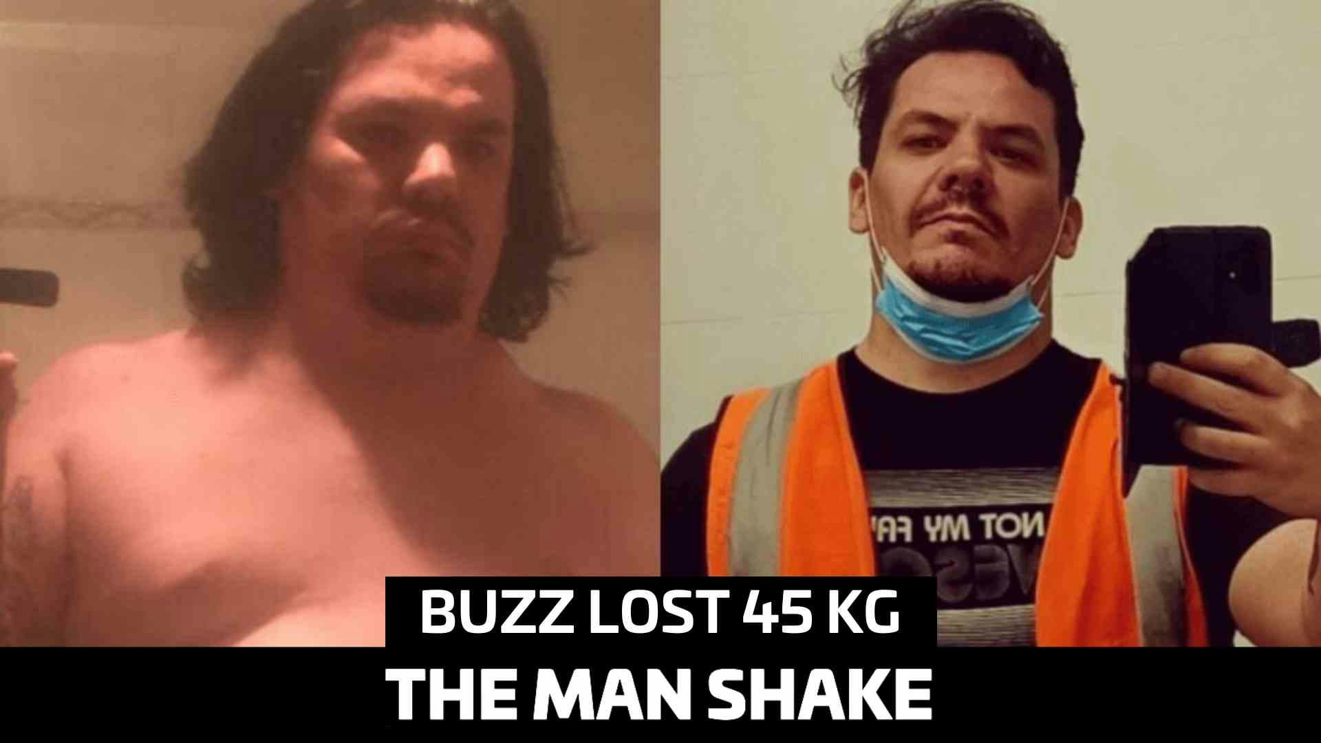 Buzz wanted to be there for his kids so he lost 45kg!