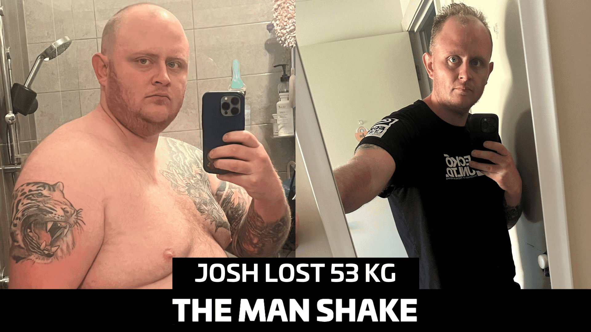 Josh wanted to run around with his kids, so he lost 53kgs!