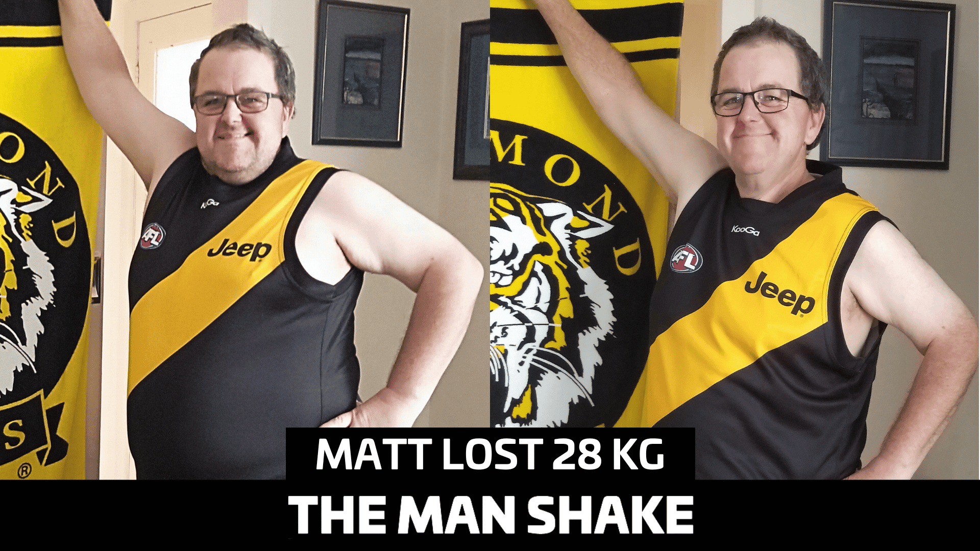 Matt lost 28kg after battling depression, back pain and a divorce!