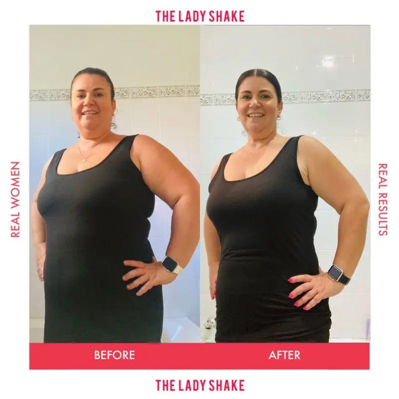 Lydia lost 20kgs in 8 months on The Lady Shake!