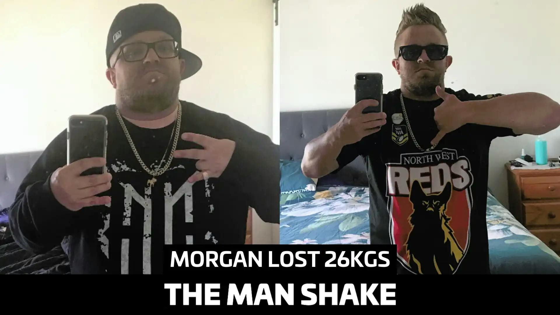 Morgan got his life back on track with his 26kg weight loss journey!