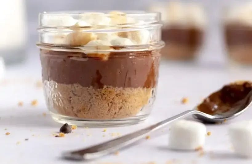 No Bake S’more Dessert with The Lady Shake Mousse