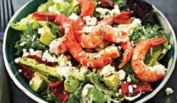 Prawn & Feta Salad