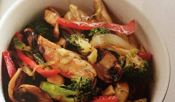 Satay Chicken & Broccoli Stir-Fry