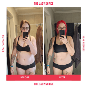 Karina lost 5kgs with the 4-week Lady Shake Challenge!