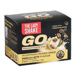 The Lady Shake GO! Vanilla Latte